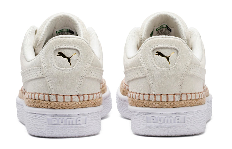 (WMNS) PUMA Suede Sneakerdrille Leisure Shoes Grey 369234-02