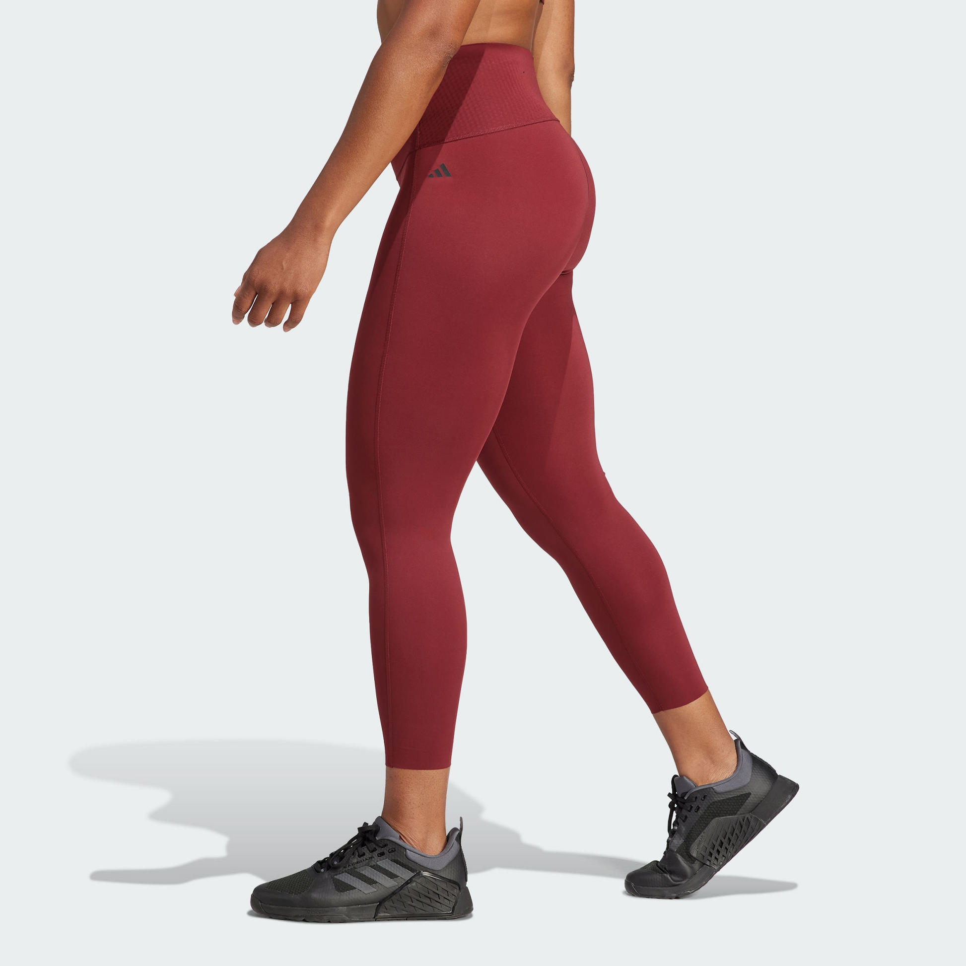(WMNS) adidas Optime Power 7/8 Leggings 'Red' IA7163