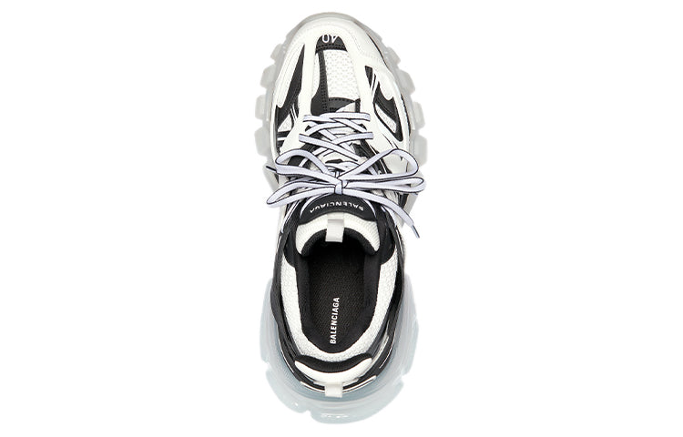 (WMNS) Balenciaga Track Sneaker 'Clear Sole - White Black' 647741W3BZ29010