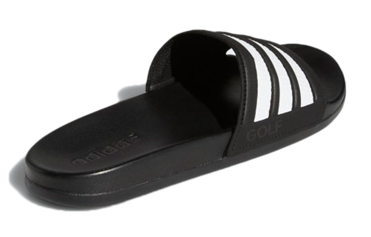 adidas Adilette Comfort 'Black White' FZ0948