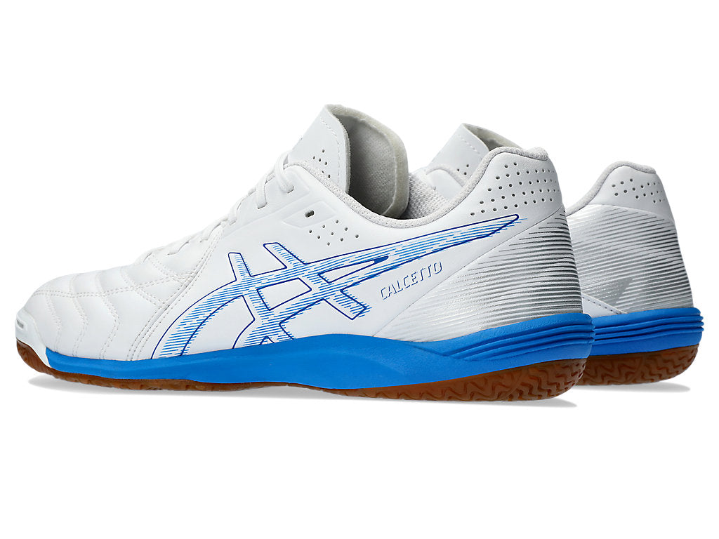 ASICS Calcetto Wd 9 Wide 'White Electric Blue' 1113A037-101