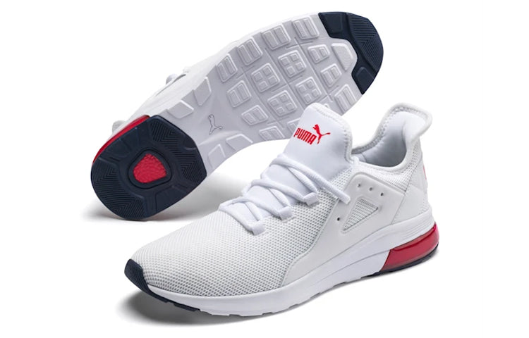 PUMA Electron Street 'White High Risk Red' 367309-11