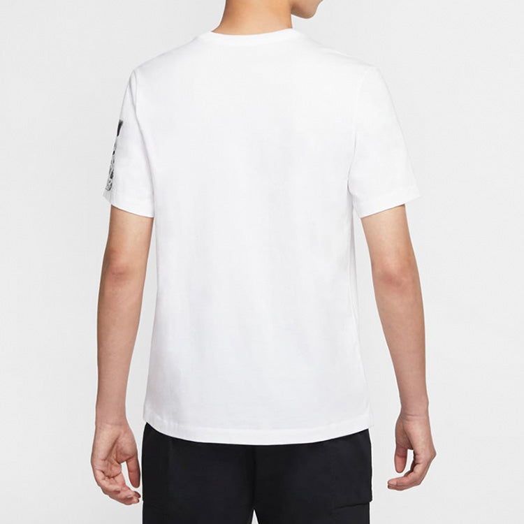 Nike Sportswear Round Neck Athleisure Casual Sports Short Sleeve White CW0385-100