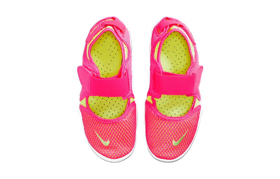 (PS) Nike Air Rift BR Sports Pink Sandals 'Hyper Pink Ghost Green White' 829973-631