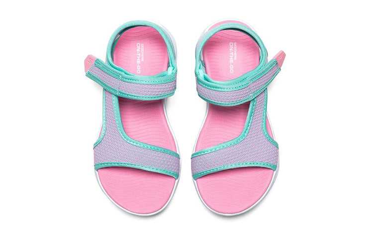 (GS) Skechers On-The-Go 'Aquamrine Pink' 86982L-AQPK