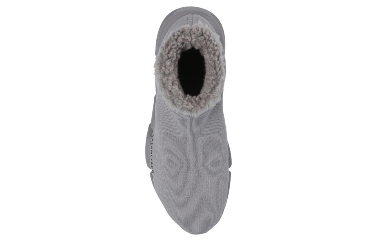 (WMNS) Balenciaga Speed 2.0 Sneakers 'Grey Recycled Knit' 669789W2DI31503