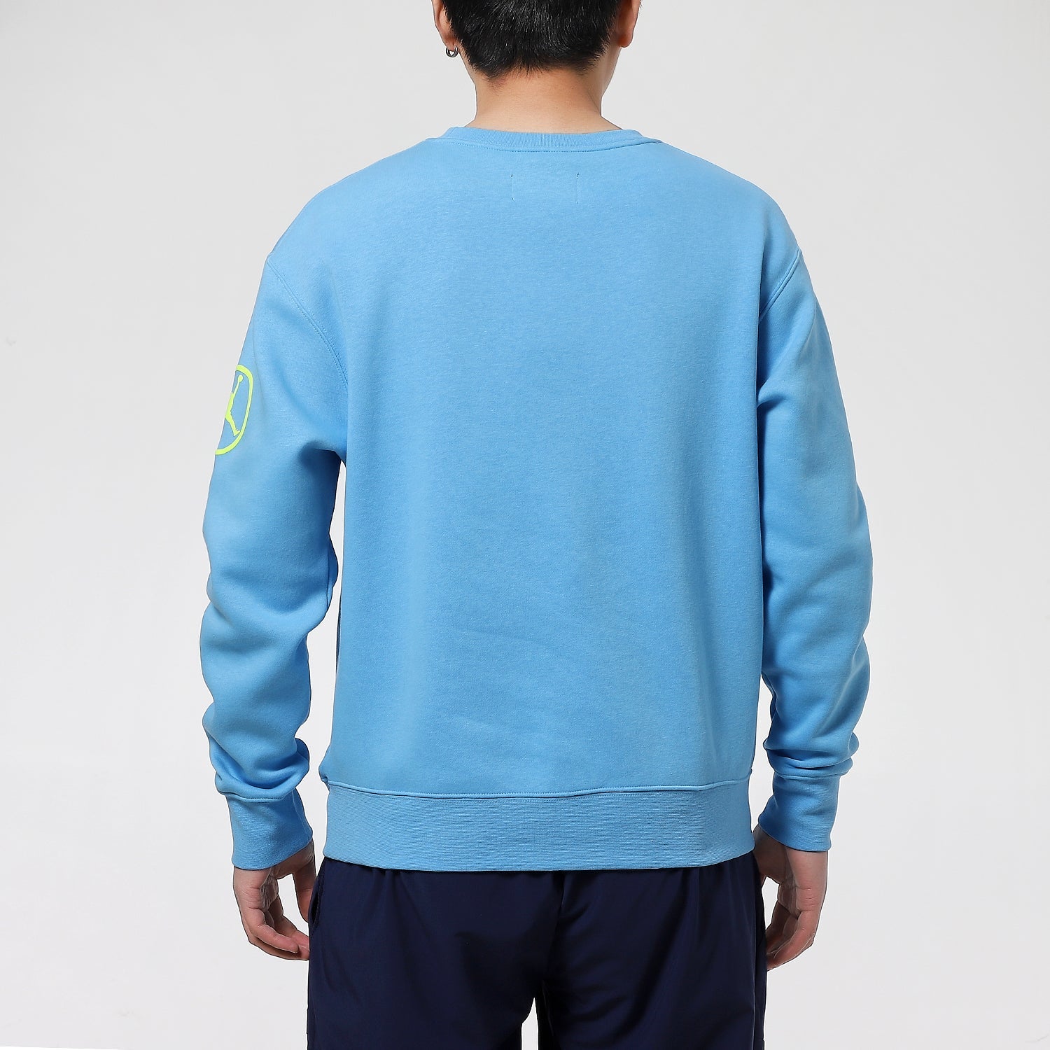 Air Jordan MENS Sport DNA Print Basketball Crew-neck Blue DD3877-412