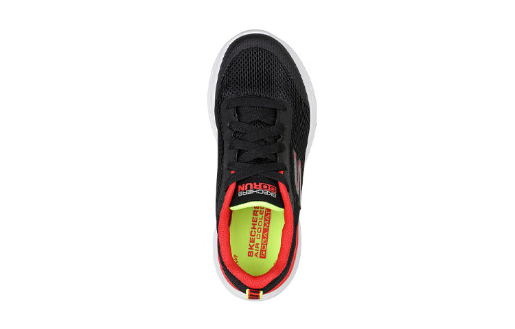 (GS) Skechers Go Run 400 V2 'Black Red' 405100L-BKRD