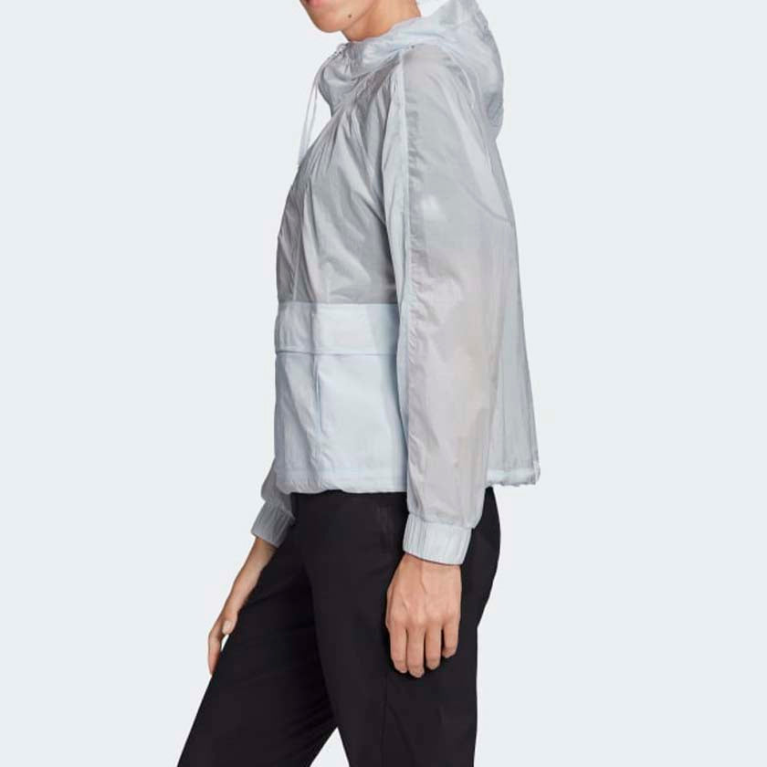 (WMNS) adidas Athletics Cropped Wind.Rdy Windbreaker Jacket Asia Sizing 'White' FK3223