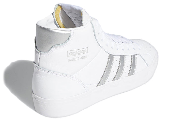 (WMNS) adidas originals Basket Profi 'White Silver' FW3131