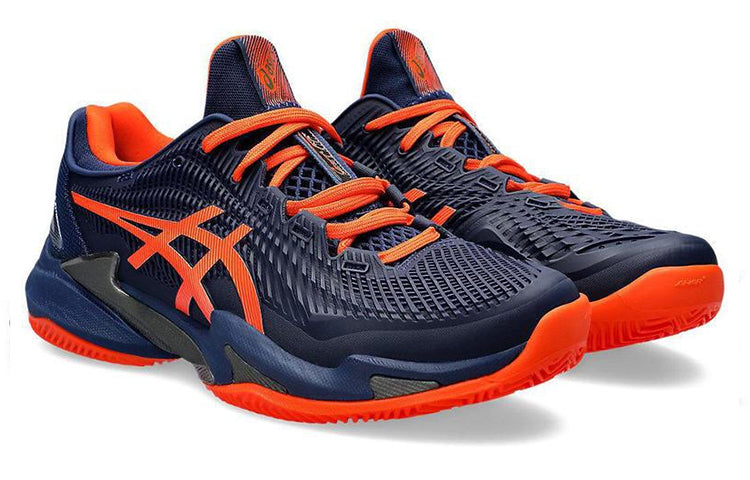 ASICS Court FF 3 Clay 'Dark Blue Orange' 1041A371-401