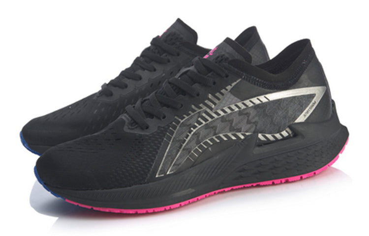 (WMNS) Li-Ning Wind Chaser LT 'Black Silver' ARBQ008-1