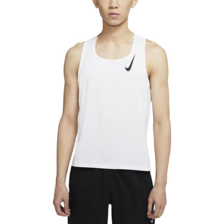 Nike AS Men's NK DFADV AROSWFT SINGLET White CJ7836-100