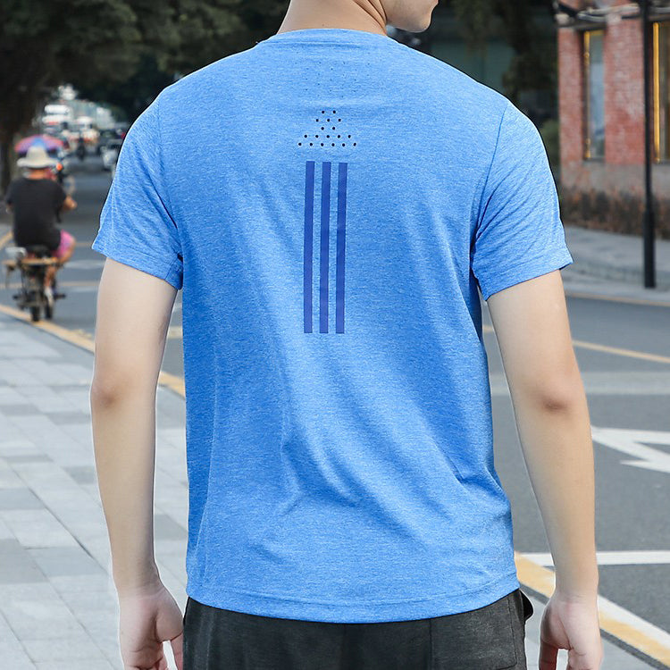 adidas CHILL TEE MTraining Sports Short-sleeve Tee Men Blue FL8582