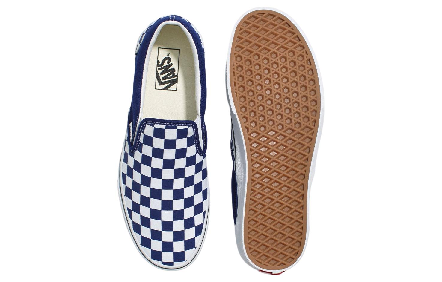 Vans Classic Slip-On 'Checkerboard - Beacon Blue' VN000BVZBYM