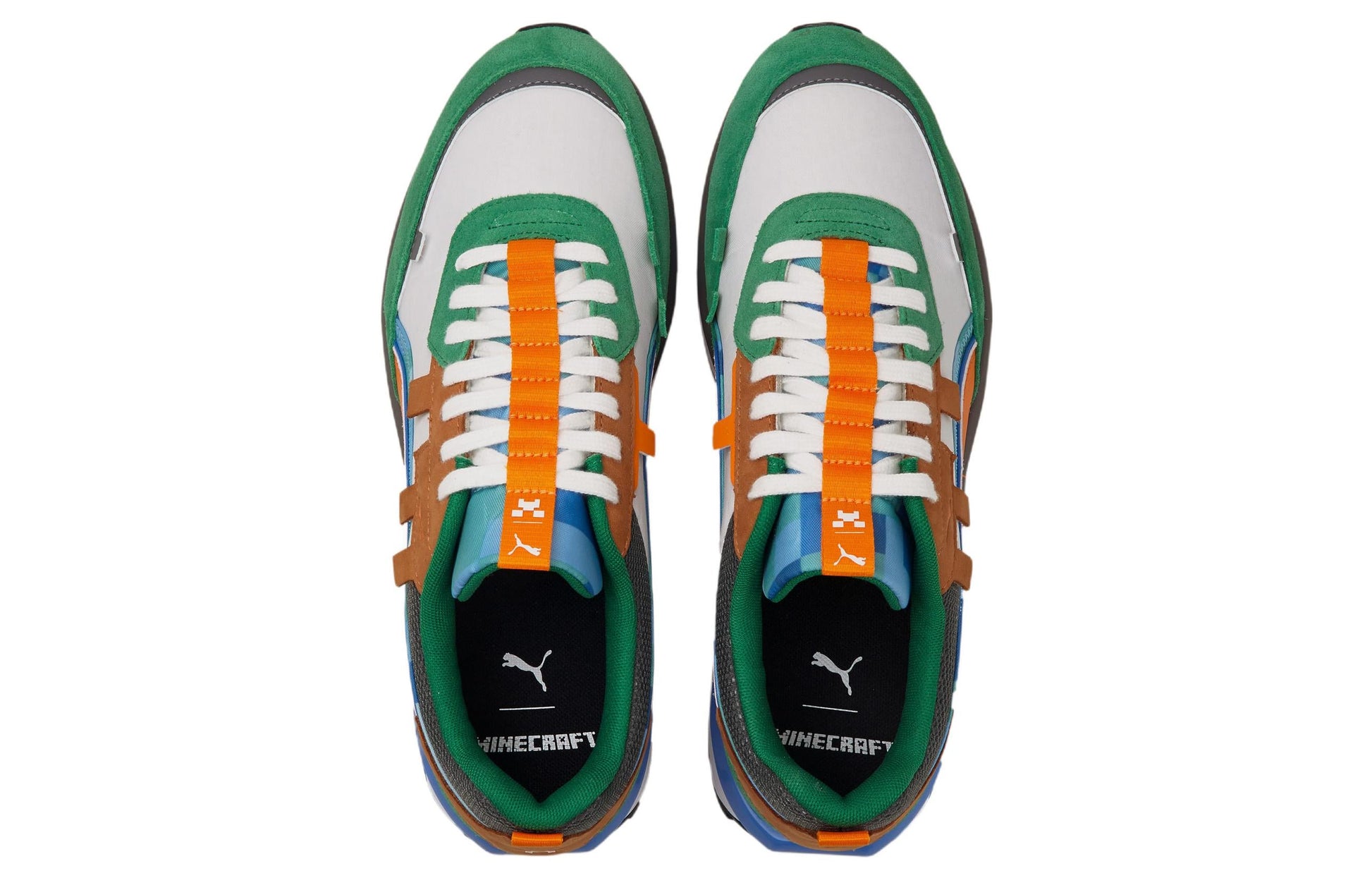 PUMA Minecraft x City Rider 'Grass Block' 385748-01