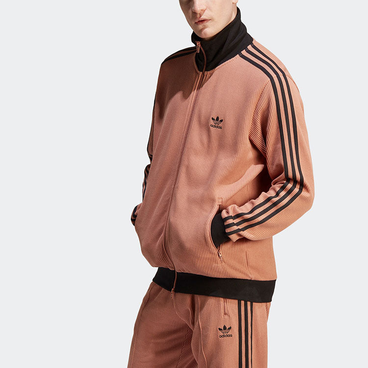 adidas originals Adicolor Classics Waffle Beckenbauer Track Jacket 'Clay Strata' HS2081