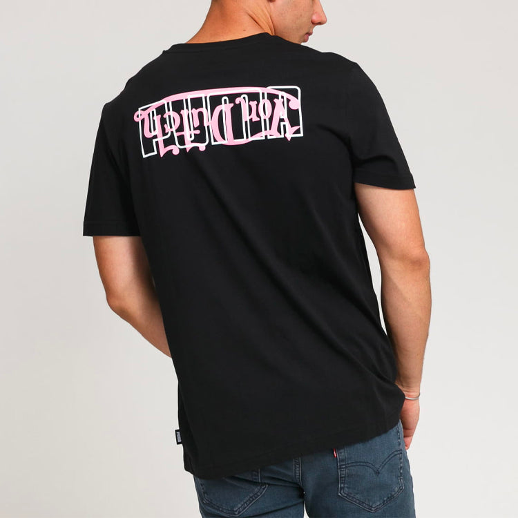 PUMA x Von Dutch Tee 'Black White Pink' 598322-01