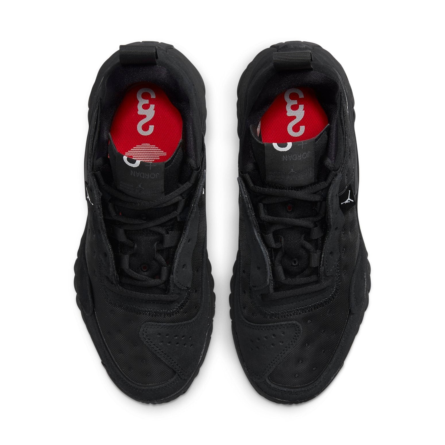 (WMNS) Air Jordan Delta 2 Triple Black Running Shoes Black CW0913-001
