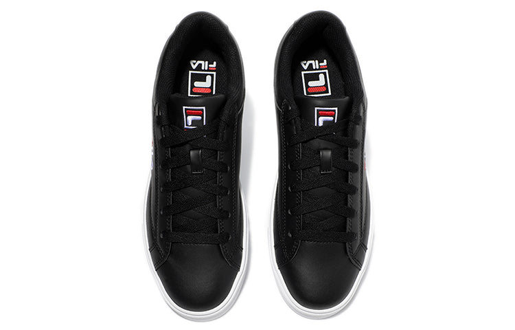 FILA Low-Top Leather Sneakers 'Black' 1TM01756D_112