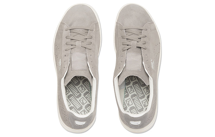 PUMA Court Star Suede Interest Grey/White Low Casual Board Shoes 366610-03