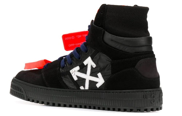 Off-White Off-Court 3.0 Hi-Top Sneakers Black/Blue OMIA065R20D380011000