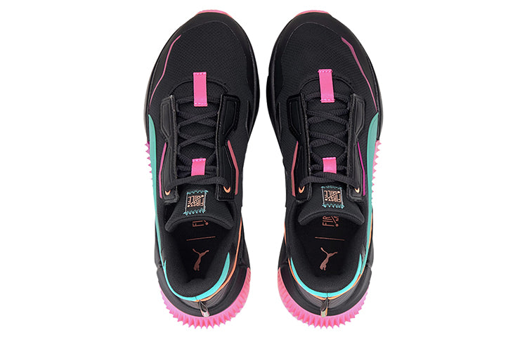 (WMNS) PUMA First Mile x Provoke XT 'Black Luminous Pink' 194110-01