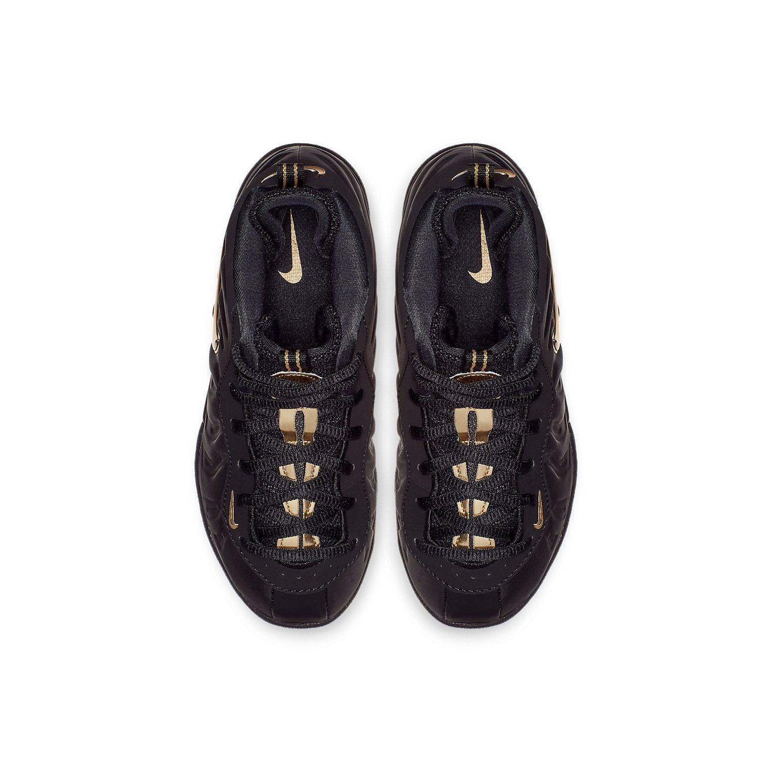 (PS) Nike Little Posite Pro 'Black Metallic Gold' 843755-010