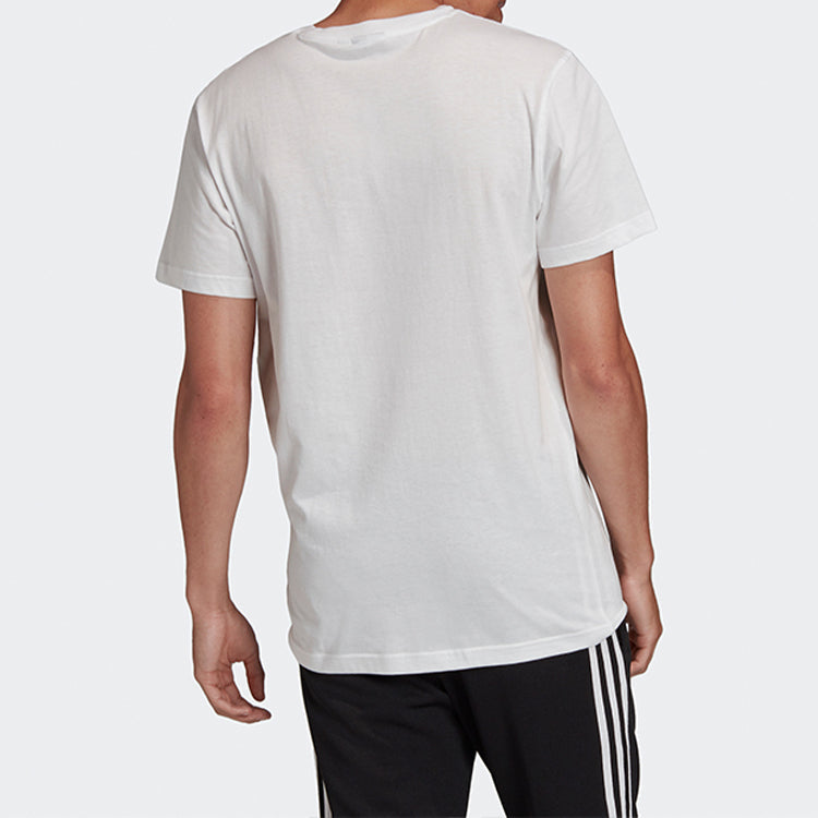 adidas originals MULTI FADE SP T Sports Short Sleeve White FM3379