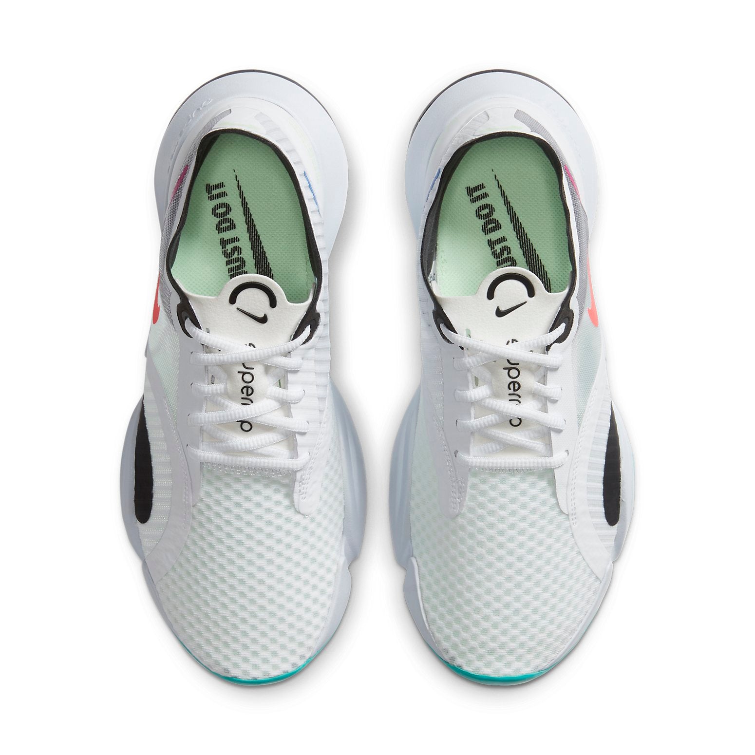 (WMNS) Nike SuperRep Go 'Football Grey Flash Crimson' CJ0860-120