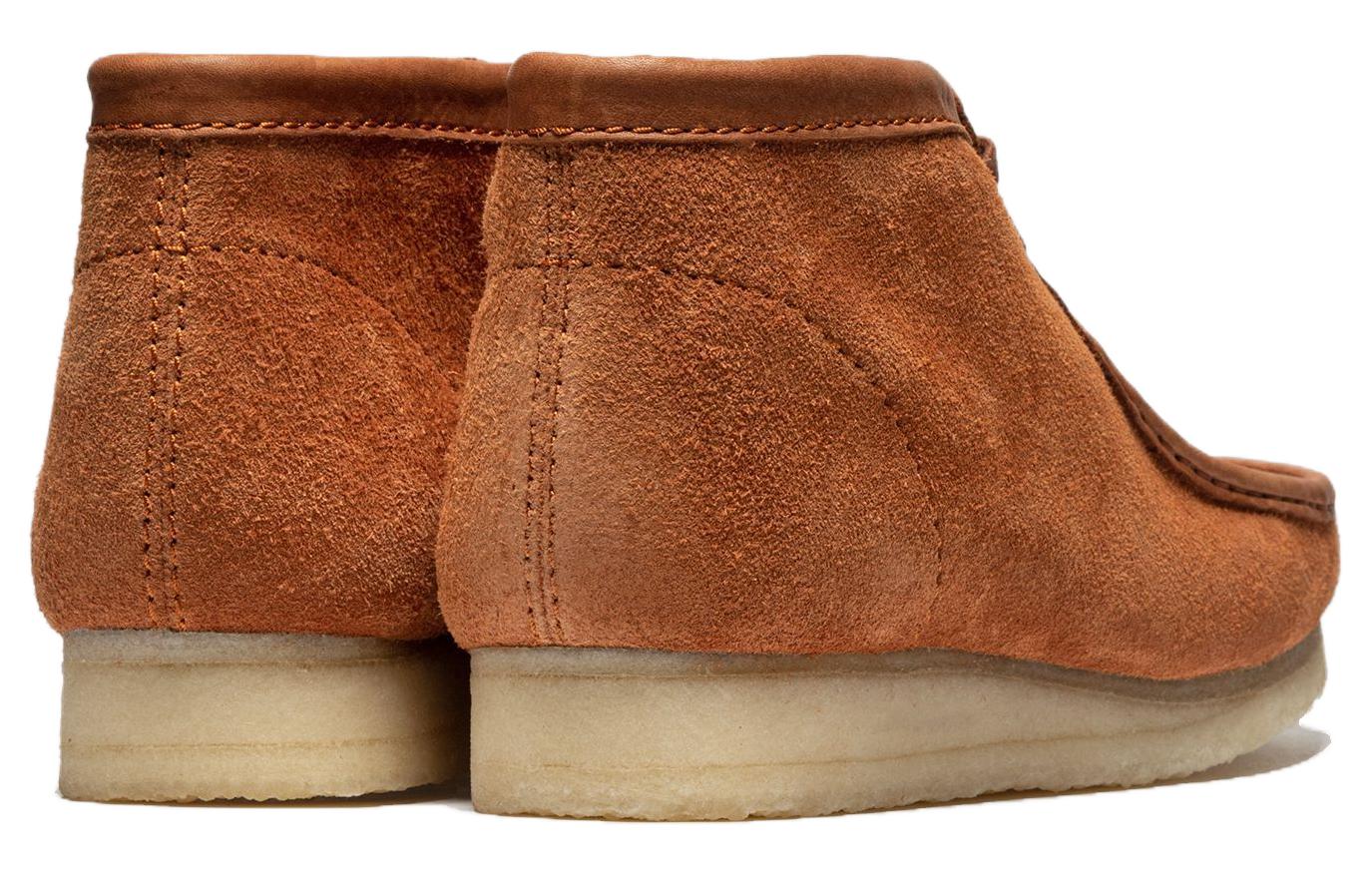 Clarks Wallabee Boots 'Tan Hairy Suede' 26154818