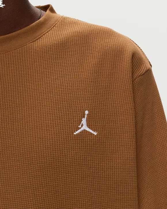 Air Jordan Essentials Waffle Knit Top 'Brown' FD7461-281