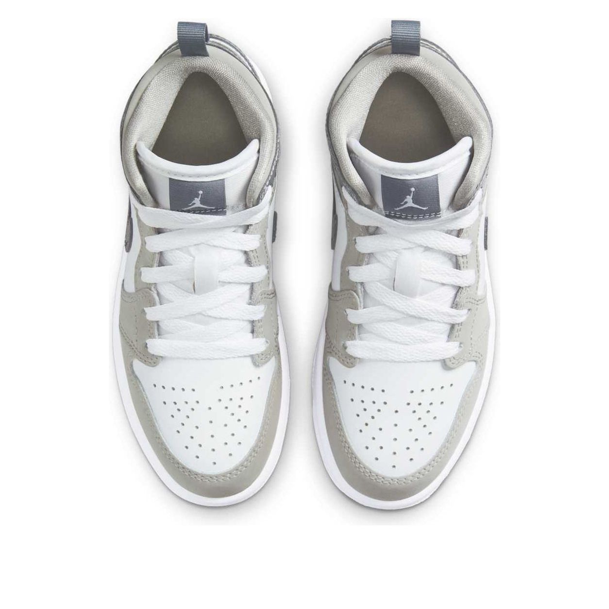 (PS) Air Jordan 1 Mid SE 'White Medium Grey Cool Grey' HF3194-100