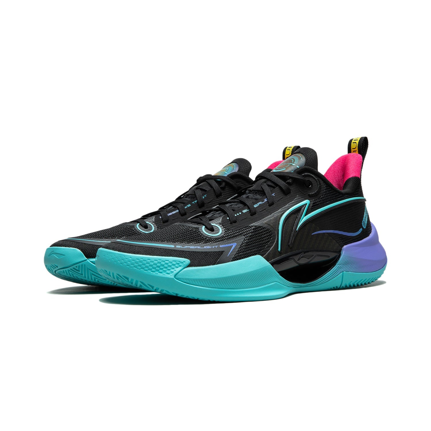 Li-Ning Ultra Light V2 'Black Green Purple' ABAT029-4