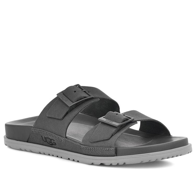 UGG Wainscott Buckle Slide 'Dark Grey' 1124901-DGRY