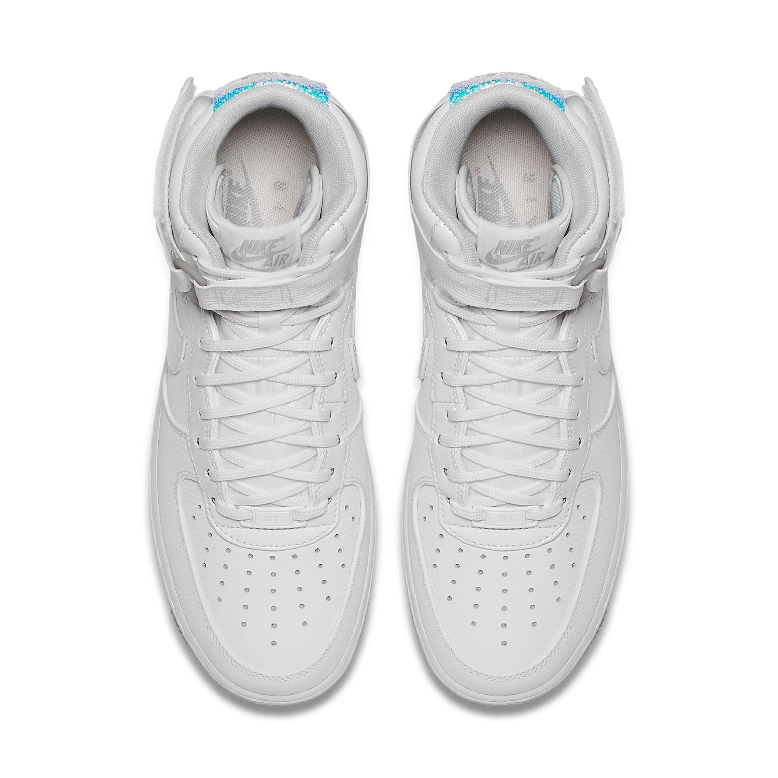 (WMNS) Nike Air Force 1 High Premium 'White Ice Blue' 654440-105