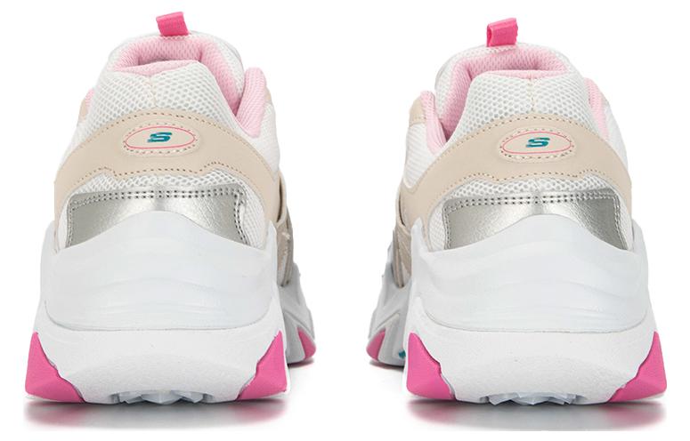 (WMNS) Skechers Stamina V3 'Cream White Purple' 896071-NTMT