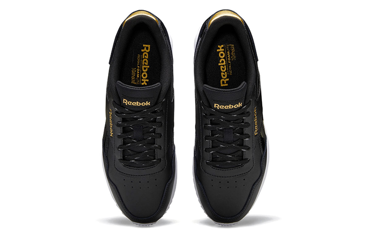 (WMNS) Reebok Royal Glide Ripple Double 'Black White' FW6715