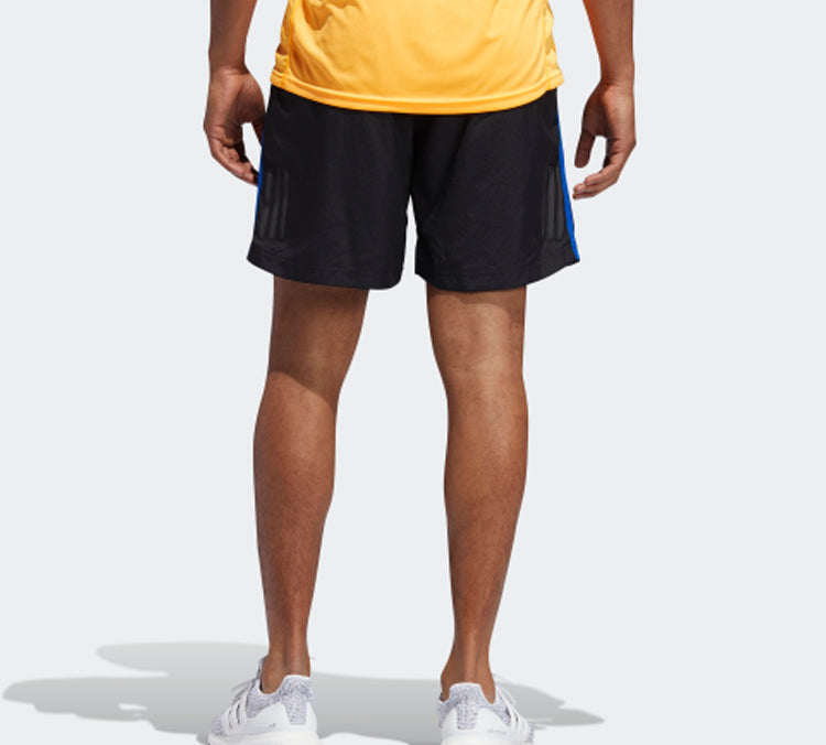 adidas Minimalistic Solid Color Training Sports Shorts Black DQ2568