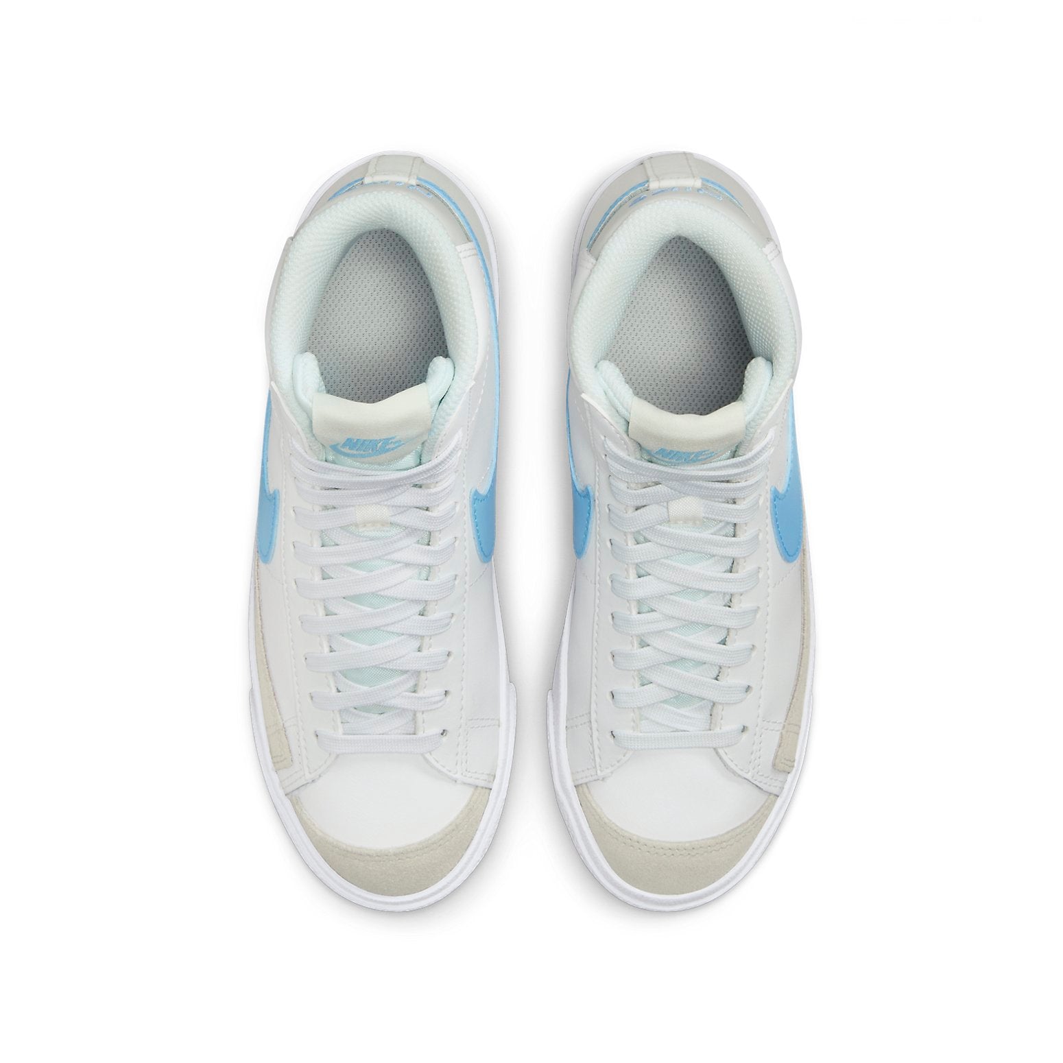 (GS) Nike Blazer Mid '77 'Summit White Aquarius Blue' DA4086-114