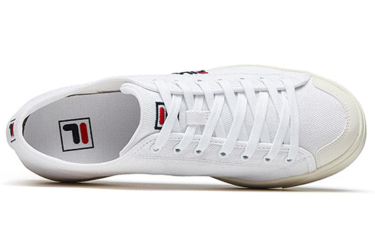 FILA Canvas shoes 'White Black' F12M014414FWT