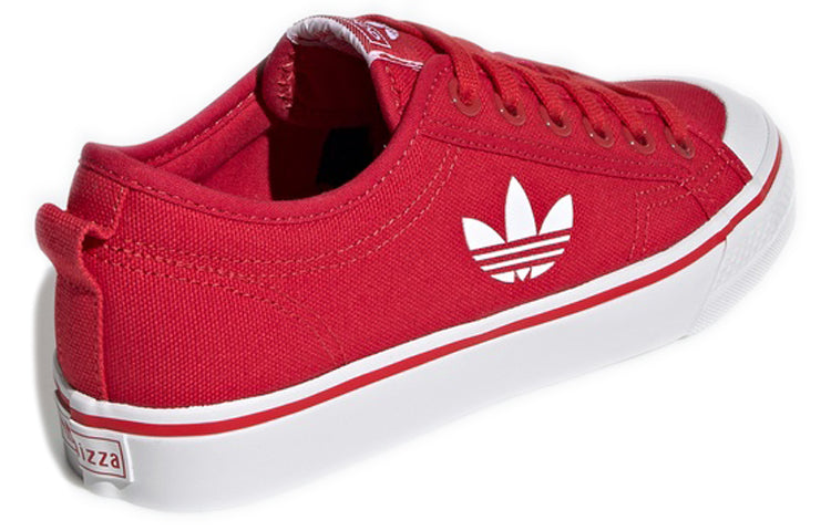 (WMNS) adidas Nizza Trefoil 'Red White' EF2037