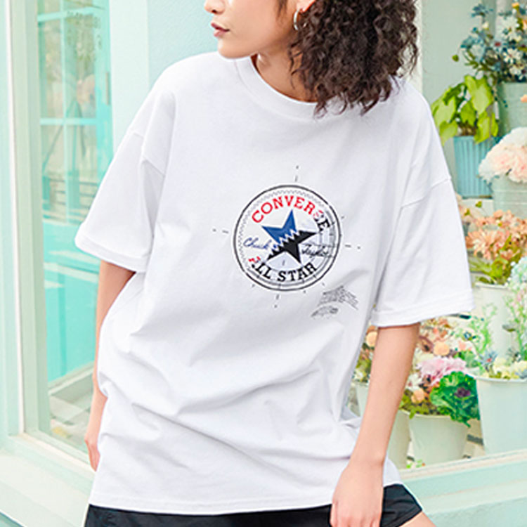 Converse Chuck Anatomy Oversized Tee Asia Sizing 'White' 10024359-A01