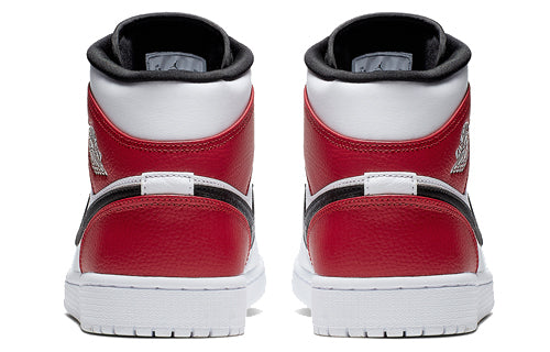 Air Jordan 1 Mid 'White Chicago' 554724-116