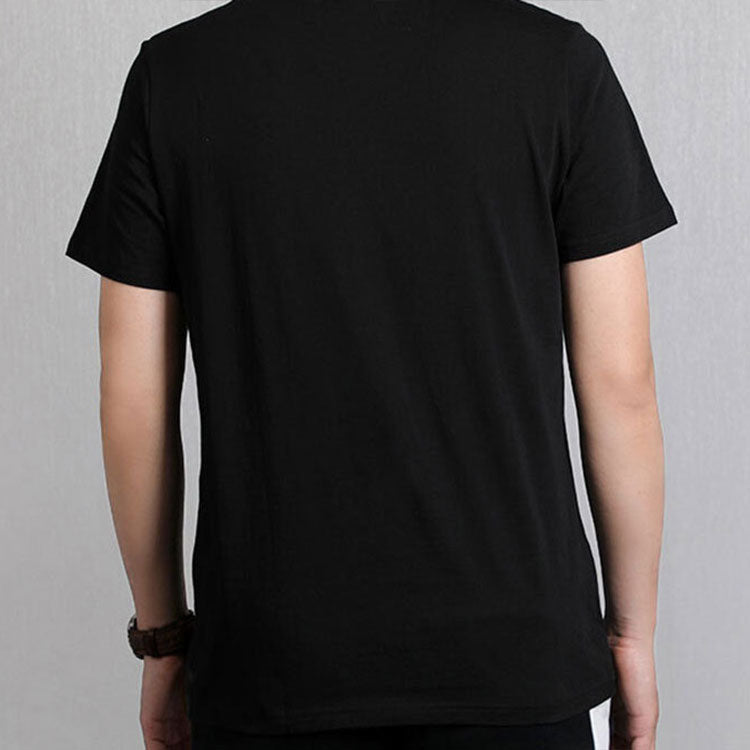 PUMA Casual Sports Round Neck Breathable Short Sleeve Black 596535-01