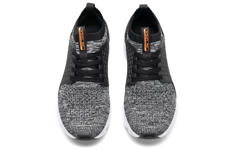 (WMNS) Li-Ning Arc Running Shoes 'Black White Grey' ARHN136-2