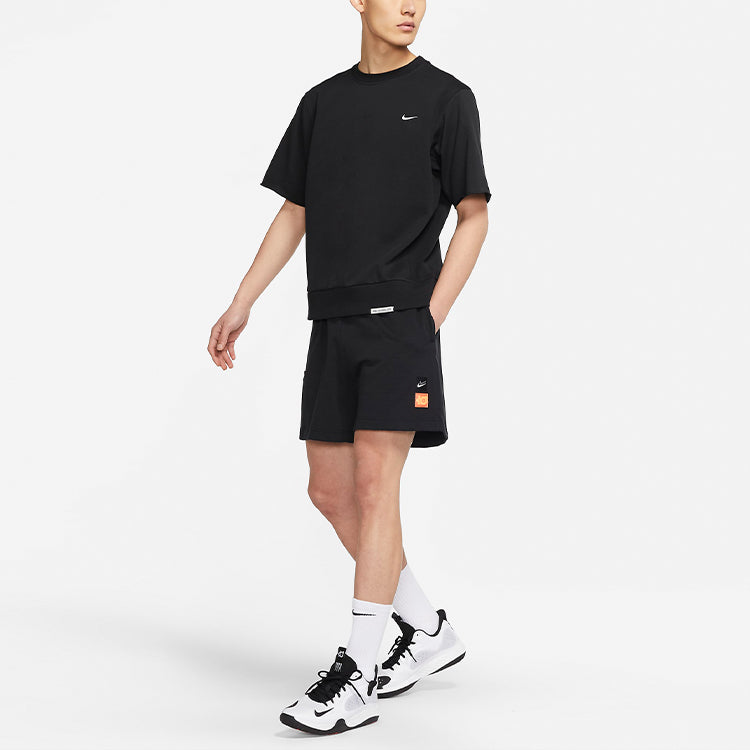 Nike Dri-fit Standard Issue Round Neck Pullover Sports Short Sleeve Black CV1940-010