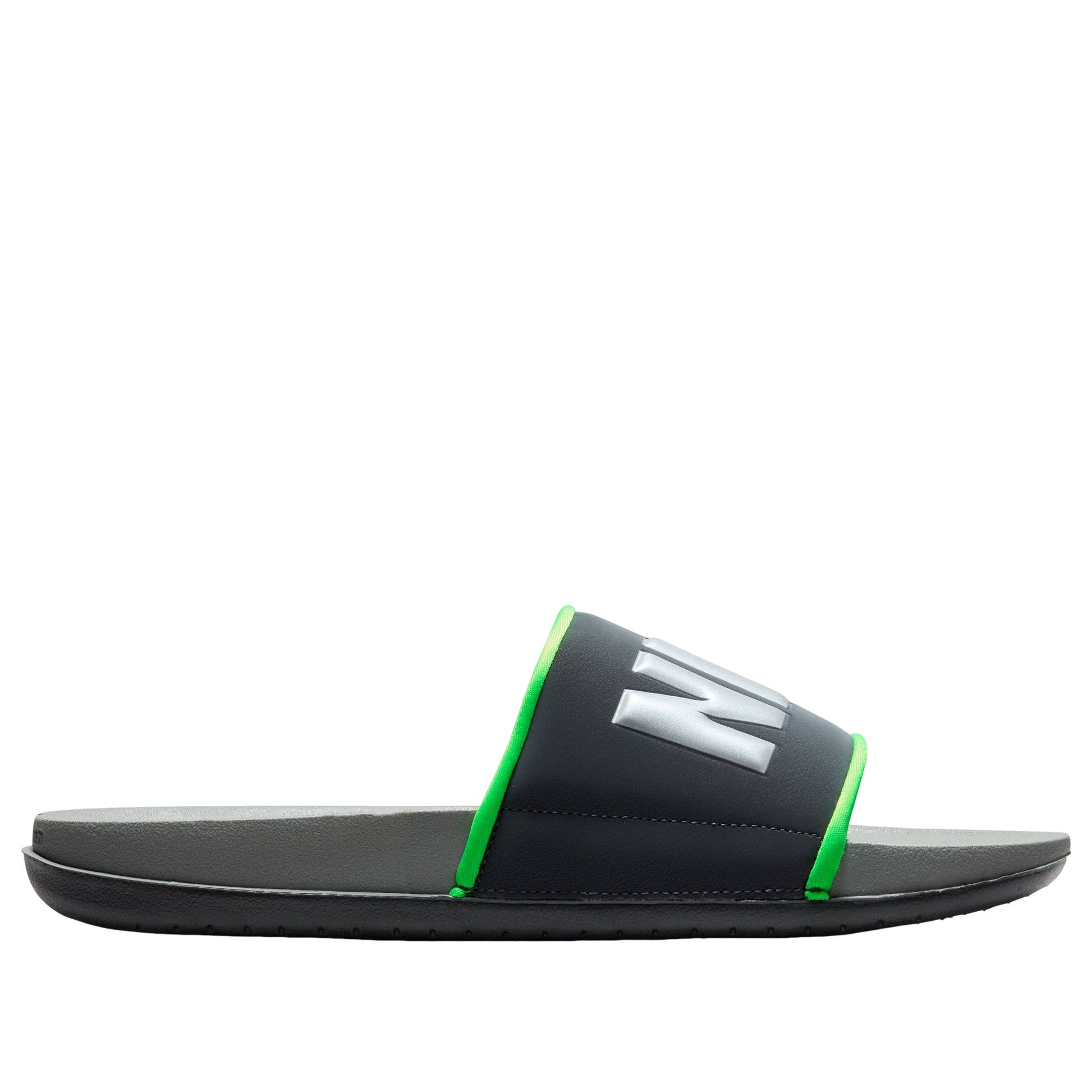 Nike Offcourt Slides 'Anthracite Smoke Grey Green Strike' BQ4639-026