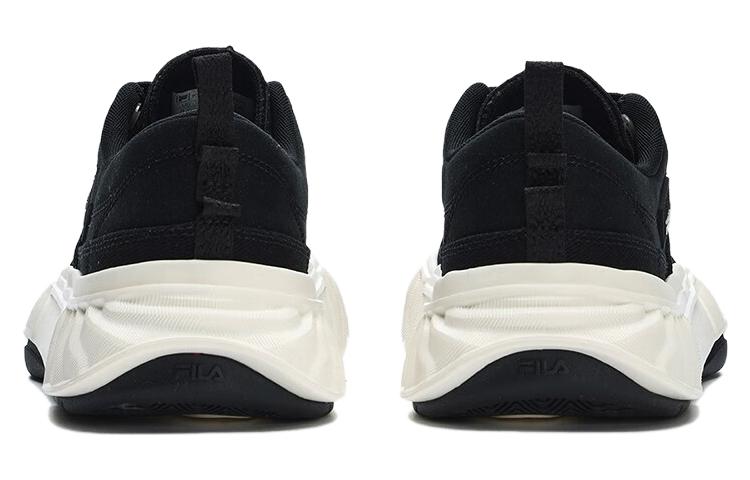 FILA Canvas Low NonSlip Durable Shoes 'Black White' F12M322301FBK