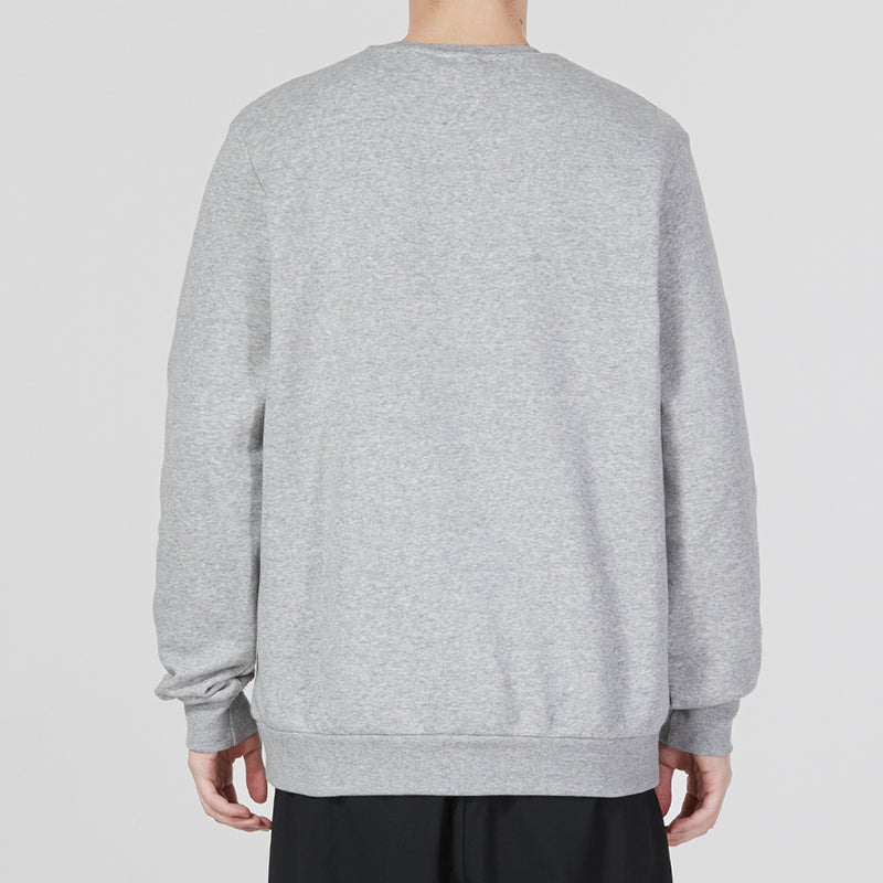 adidas Essentials Fleece Sweatshirt 'Grey' H12221